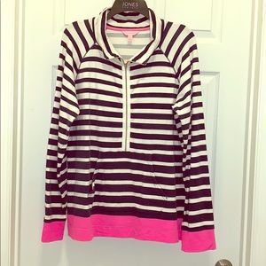 Lilly Pulitzer pull over zip up jacket